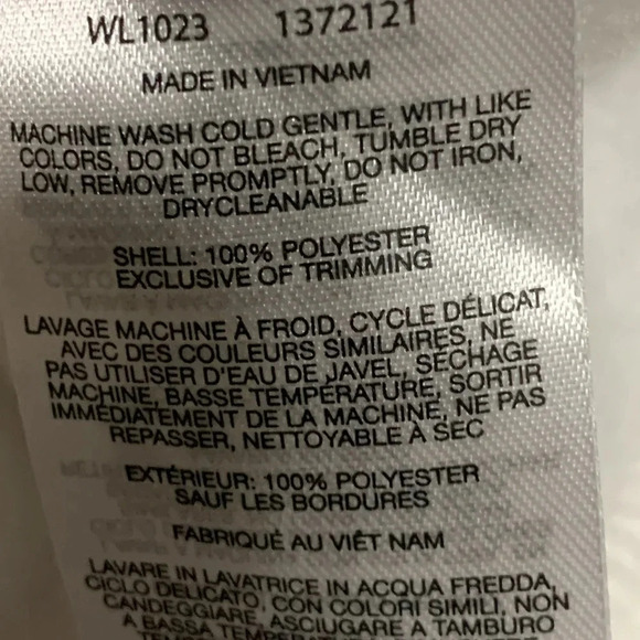 Women’s Columbia White Benton Springs Vest Size Small NEW WITH TAGS - Picture 9 of 9
